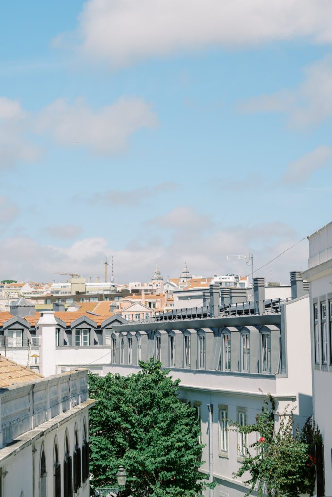 Buildings in Lisbon Portugal