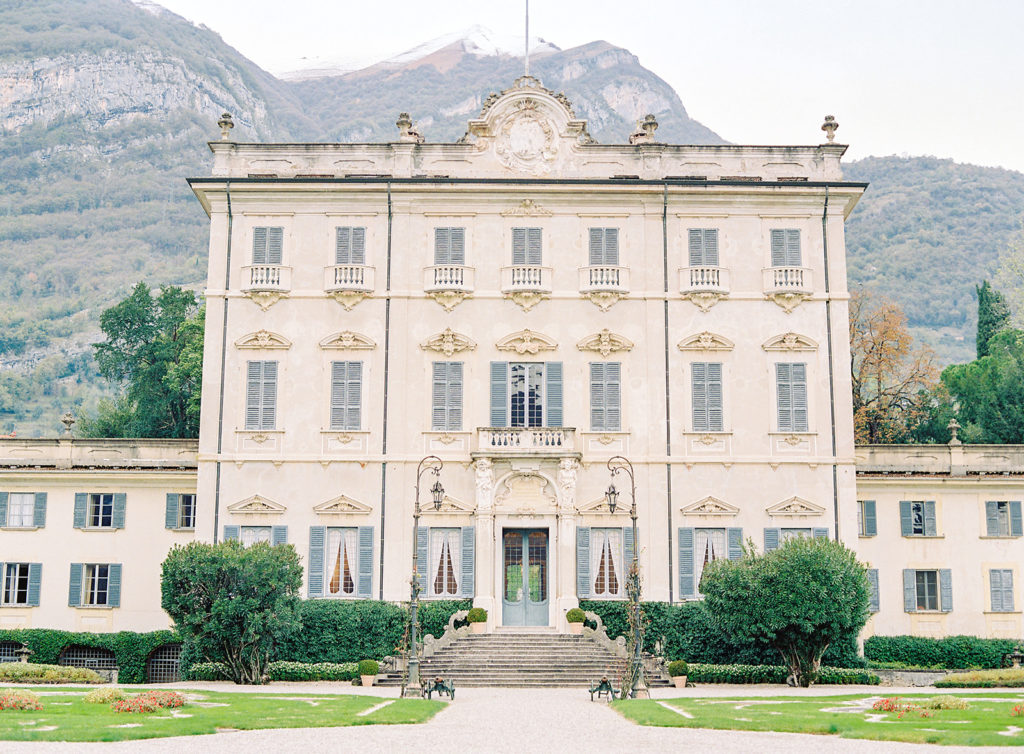 Luxury Lake Como Italy wedding venue 