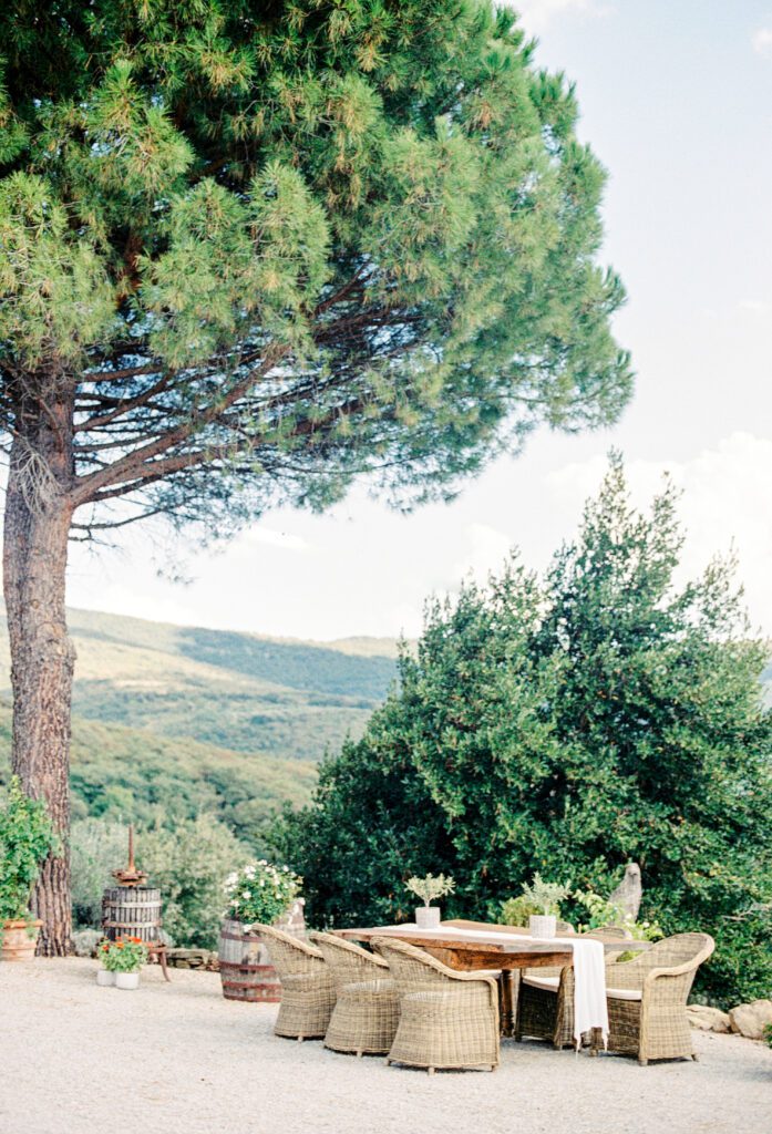 Villa Montanare near Cortona, Italy photographed by Italy wedding photographer 