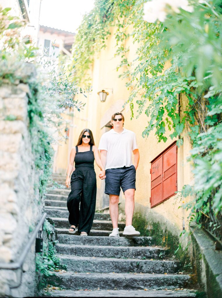 Lake Como Engagement Session