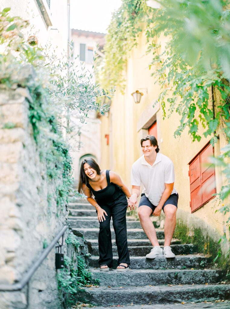 Lake Como Engagement Session