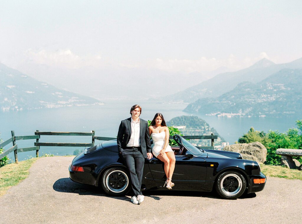 Lake Como Engagement Session