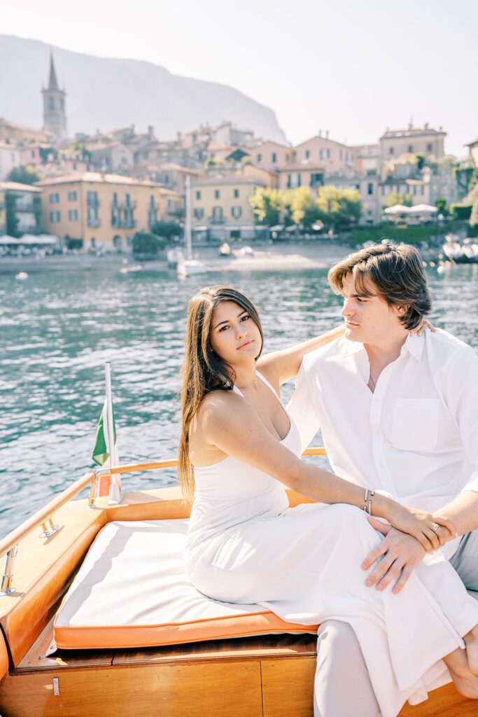 Lake Como Engagement Session