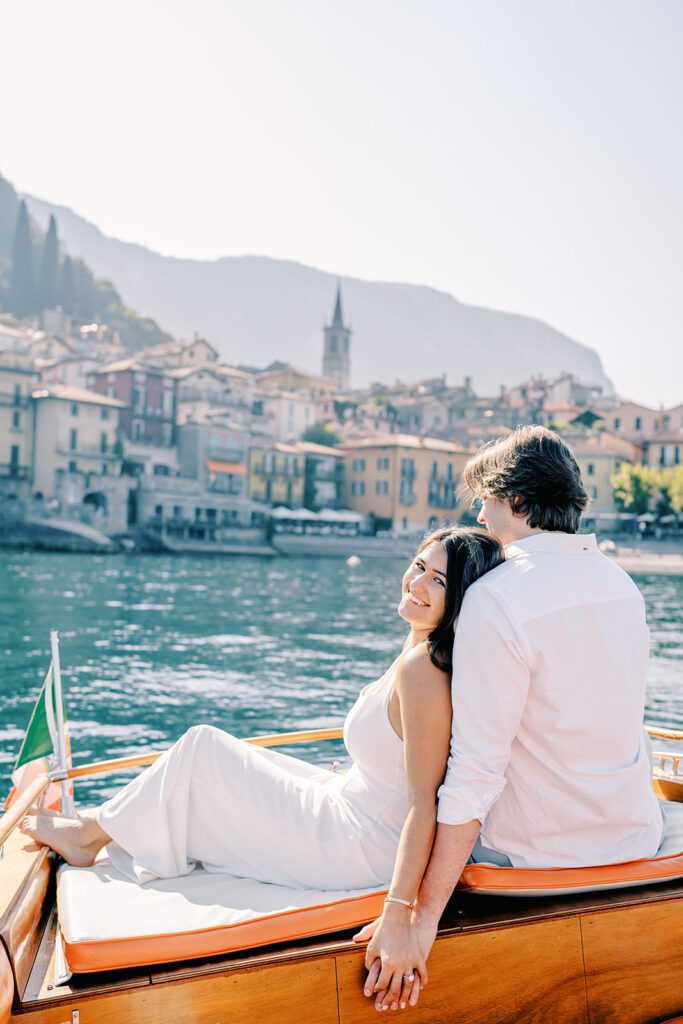 Lake Como Engagement Session