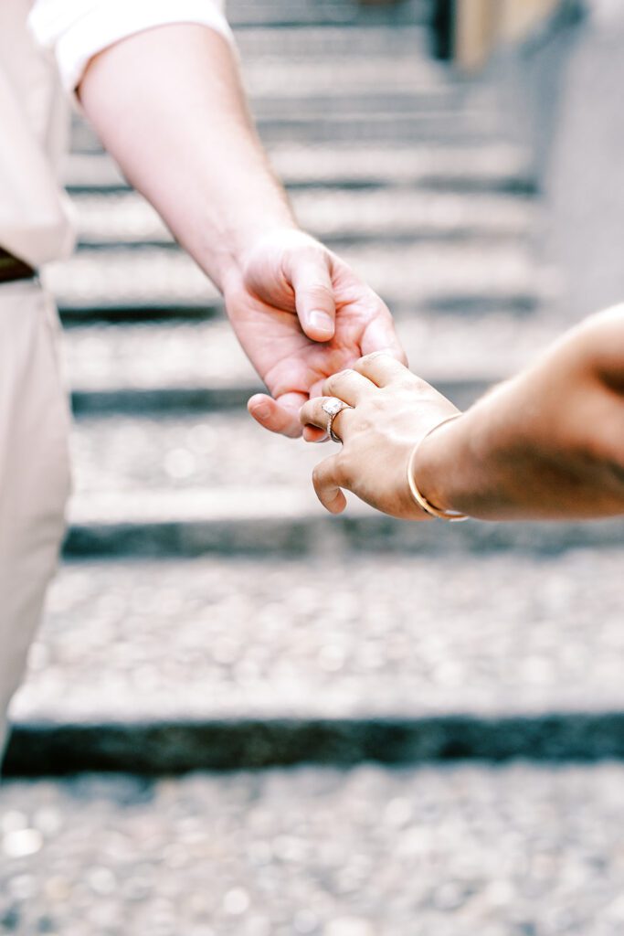 Lake Como Engagement Session