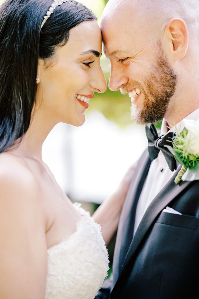 film photograph of bride and groom at Lake Como elopement in Italy at Villa la Cassianella photographed by Lake Como photographer