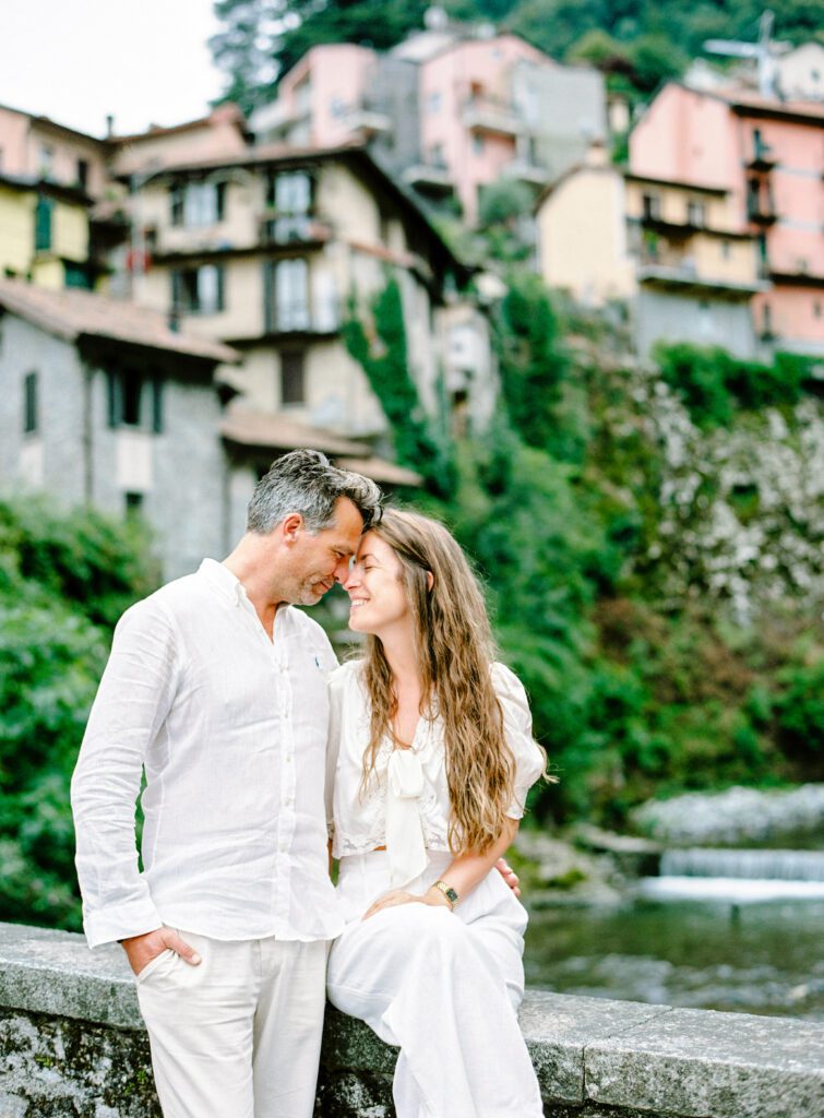 Lake Como vacation session in Argegno photographed by Lake Como photographer