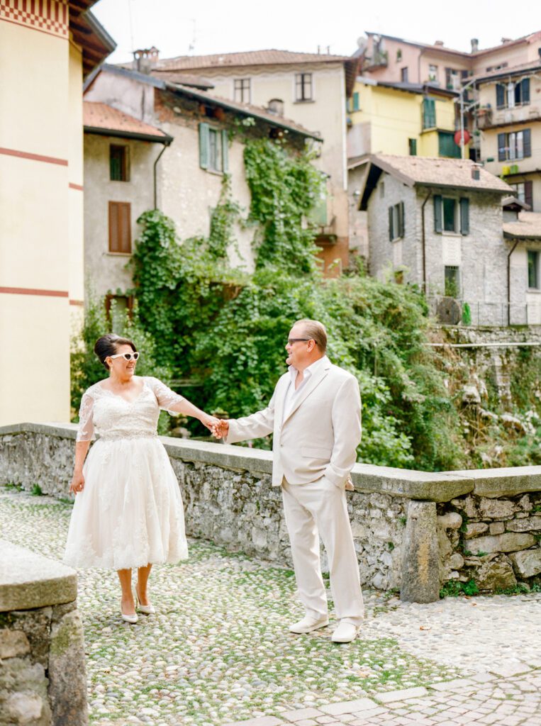 Lake Como Anniversary session in Argegno photographed by Lake Como photographer