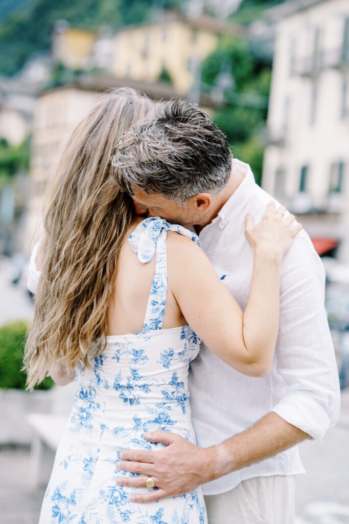 An intimate Lake Como vacation session in Argegno photographed by Lake Como photographer