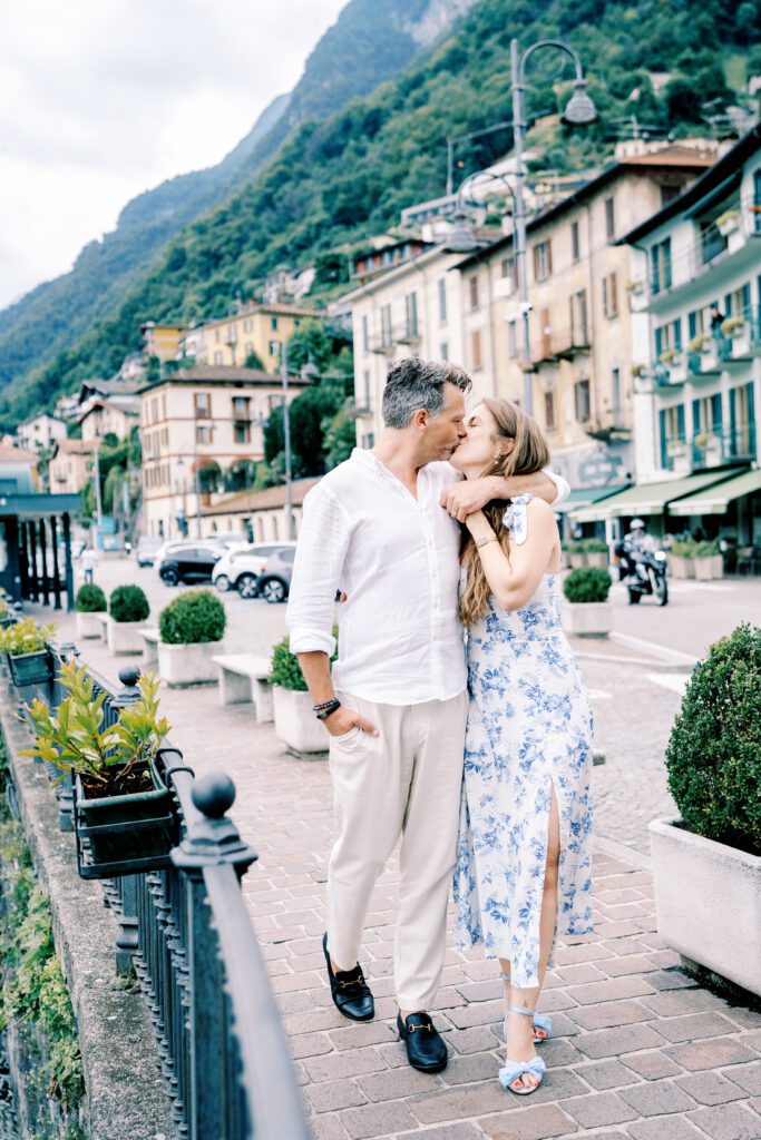 Lake Como vacation session in Argegno photographed by Lake Como photographer