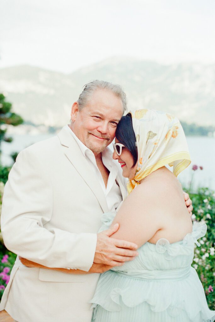 Lake Como Anniversary session at Grand Hotel Tremezzo photographed by Lake Como photographer