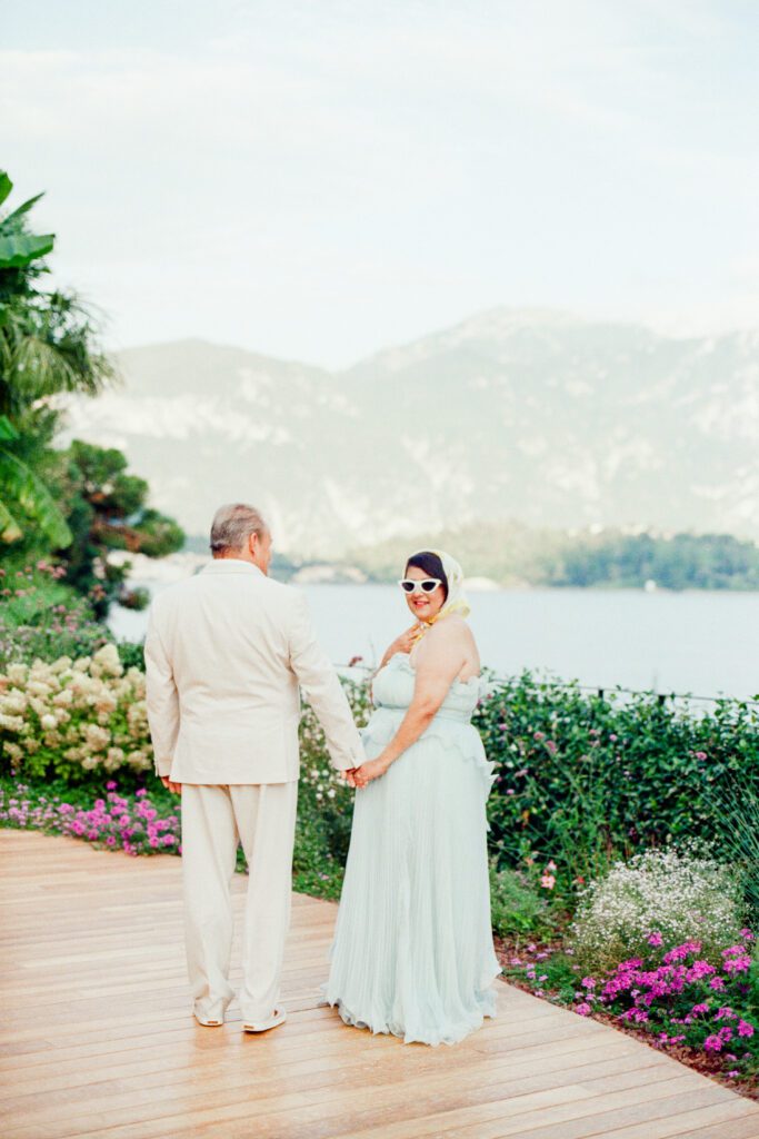 Lake Como Anniversary session at Grand Hotel Tremezzo photographed by Lake Como photographer