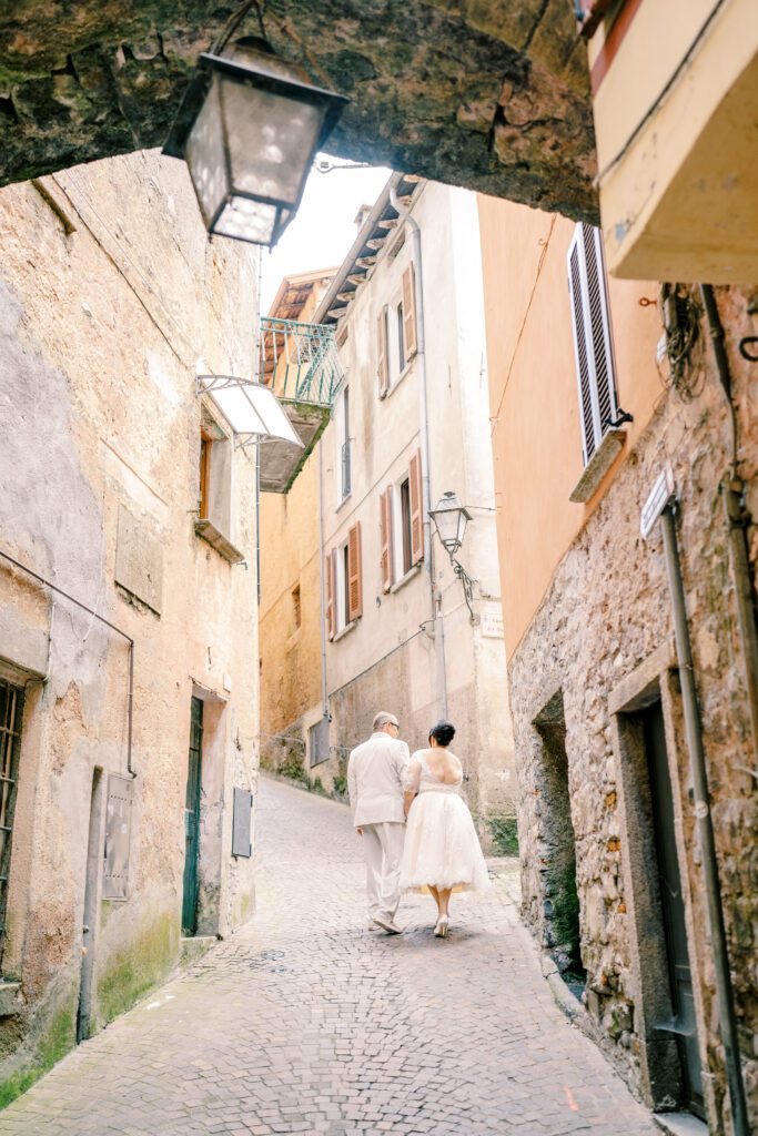 Lake Como Anniversary session in Argegno photographed by Lake Como photographer